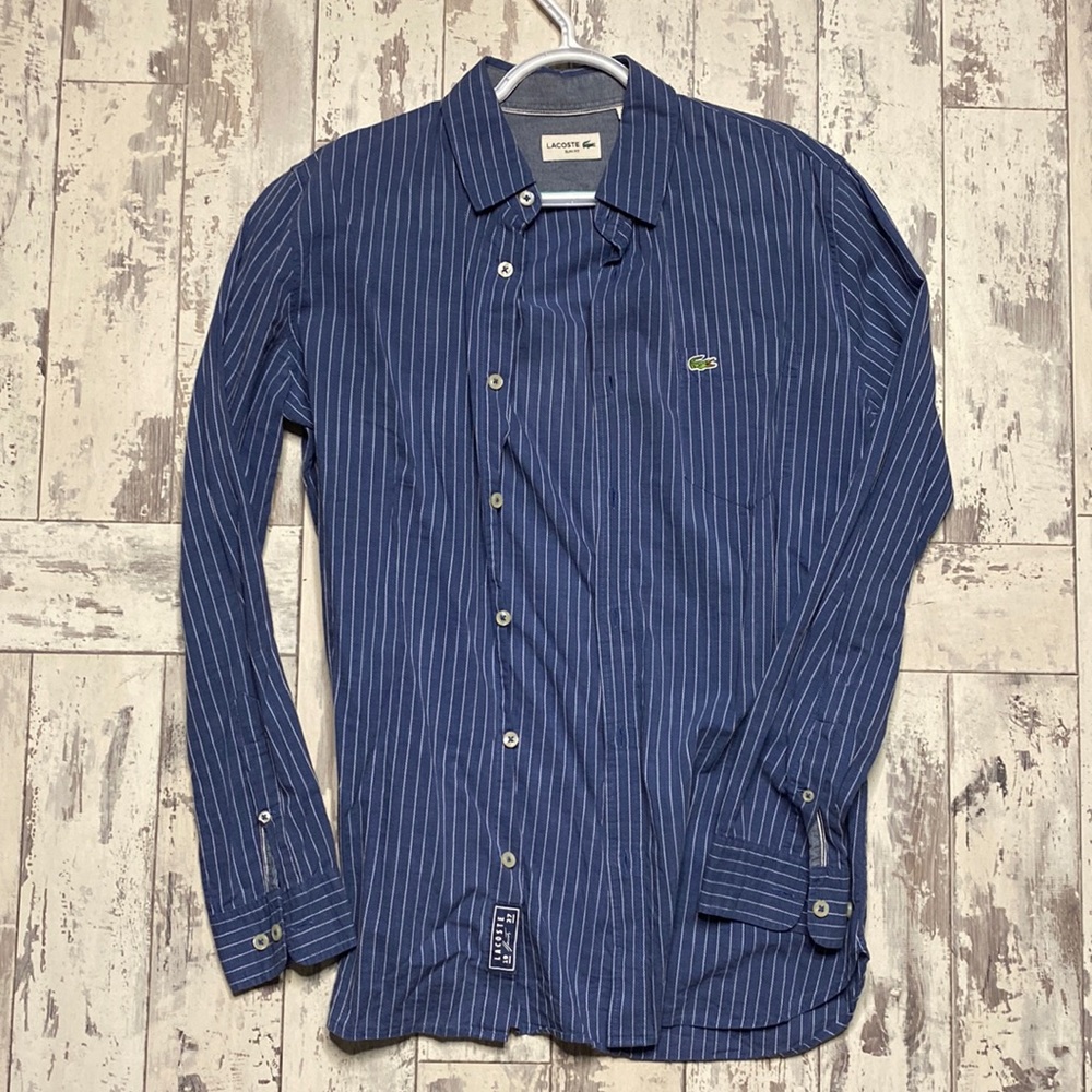 Lacoste button down shirt